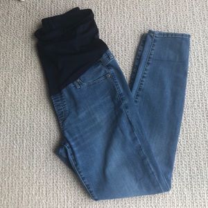 Gap skinny maternity jeans